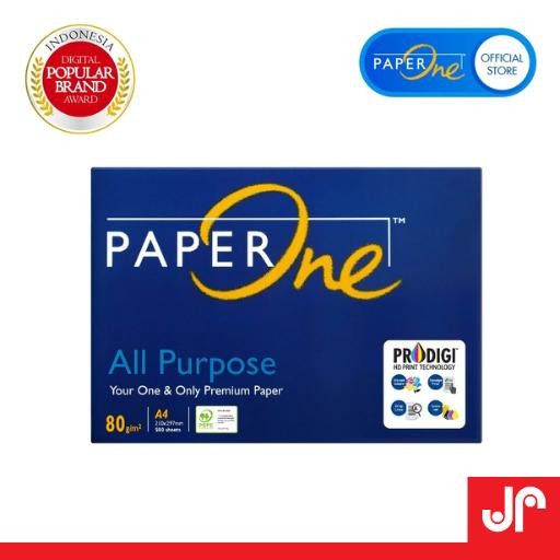 

NEW PRODUK PAPERONE KERTAS A4 80GSM ALL PURPOSE 1 RIM / KERTAS HVS POLOS PUTIH KERTAS FOTOKOPI