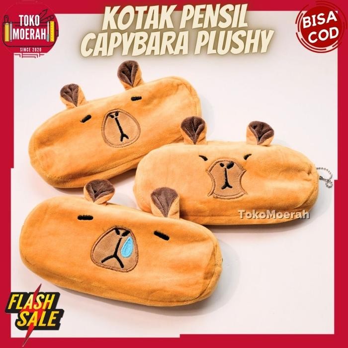

KOTAK PENSIL CAPYBARA PLUSHY TEMPAT PENSIL KAIN PLUSHY CAPYBARA LUCU UNIK MURAH TEPAK TAPOK CAPYBARA