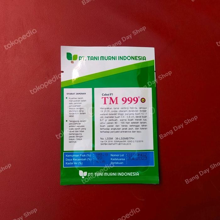 BERKUALITAS BENIH CABE TM 999