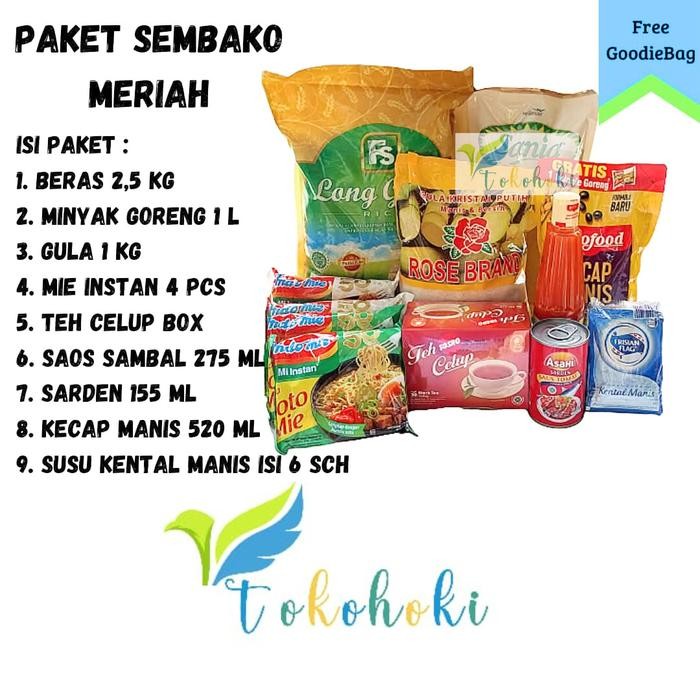 Pilihan- Paket Sembako Meriah