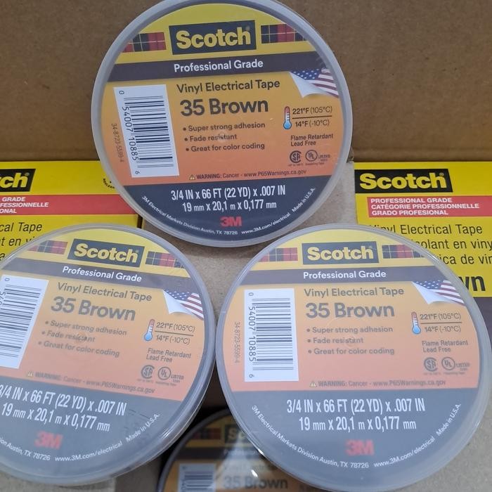 

3M Scotch 35 Brown