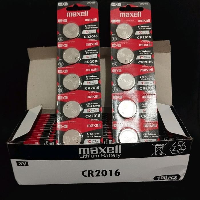 Pilihan- Battery Maxell Cr2016 Made In Japan Original