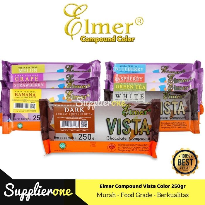 

Pilihan- Elmer Vista Festival 250Gr / Elmer Compound Color / Cokelat Batang