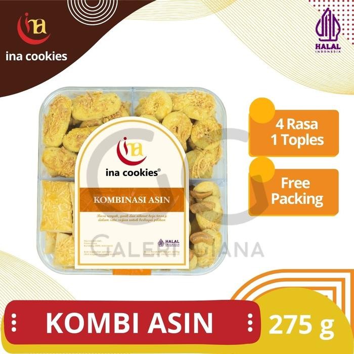 

Pilihan- Best Seller! Limited! Ina Cookies Kombinasi Asin