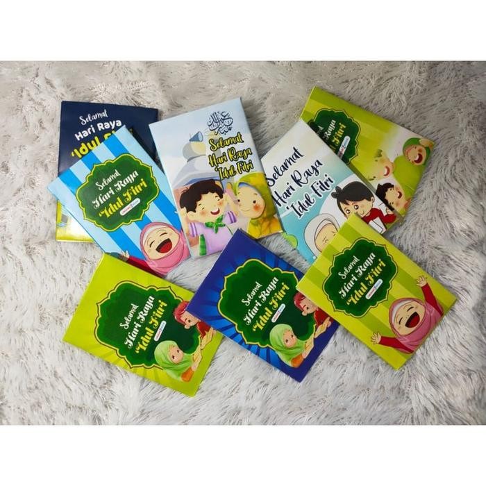 

PAKET AMPLOP LEBARAN AMPLOP HARI RAYA DESAIN LUCU MENARIK ISLAMI ISI 100 PCS - LINGKAR MEDIA KODE