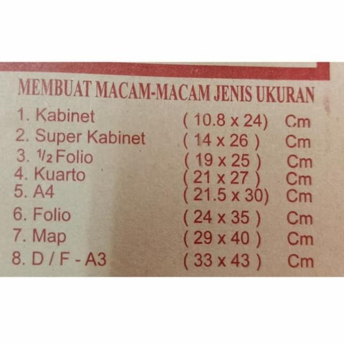 

AMPLOP COKLAT A3 SEPAK (100LEMBAR) KODE 812