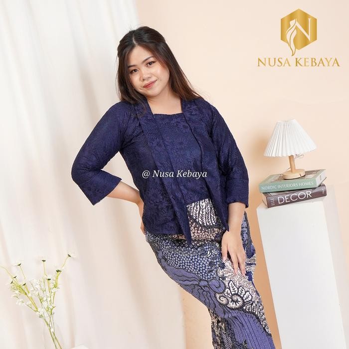 Nusa Kebaya ATASAN Kebaya Kutubaru Jumbo Kebaya Kutubaru Big Size Kebaya Ld 120-140 Kebaya Jumbo