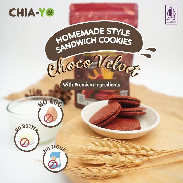 Chiayo Sandwich Cookies Choco Velvet
