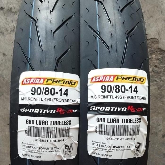 Ban Aspira Premio Sportivo RS-01 100/80-17 90/80-14 90/80-17 70/80-17