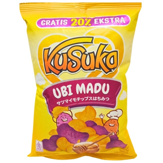 

S27238 KUSUKA UBI MADU SNACK 42GR MAJU BERSAMA (20250913)