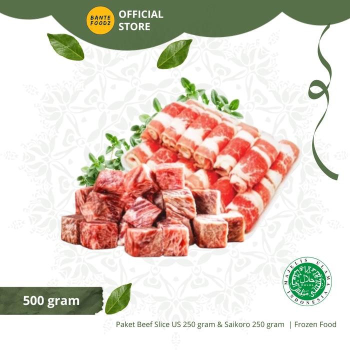 

Pilihan- Paket Us Sliced Beef 250Gr + Saikoro 250Gr