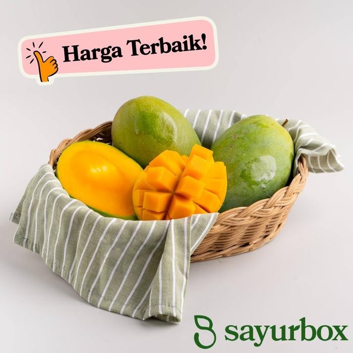 

Pilihan- Mangga Harum Manis (1Kg) Sayurbox