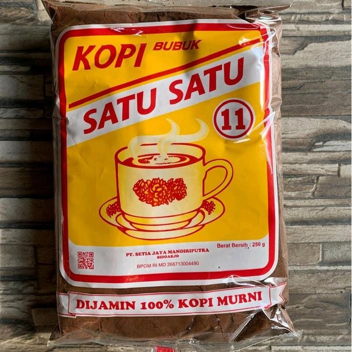 

TERMURAH Kopi Bubuk Satu Satu Kemasan 250 gram Coffee READY STOCK