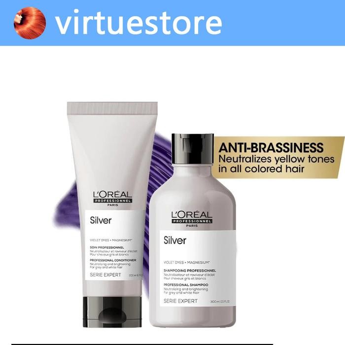 Pilihan- Loreal Silver Shampoo Conditioner