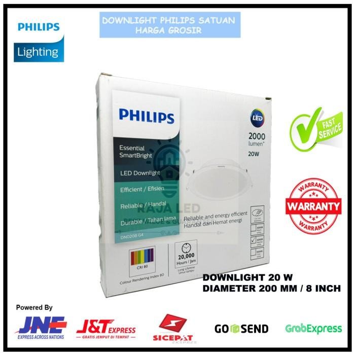 Banyak Dicari Lampu Philips Downlight Led Dn020B G4 20W 20Watt 20 Watt 20 W Terlariss 