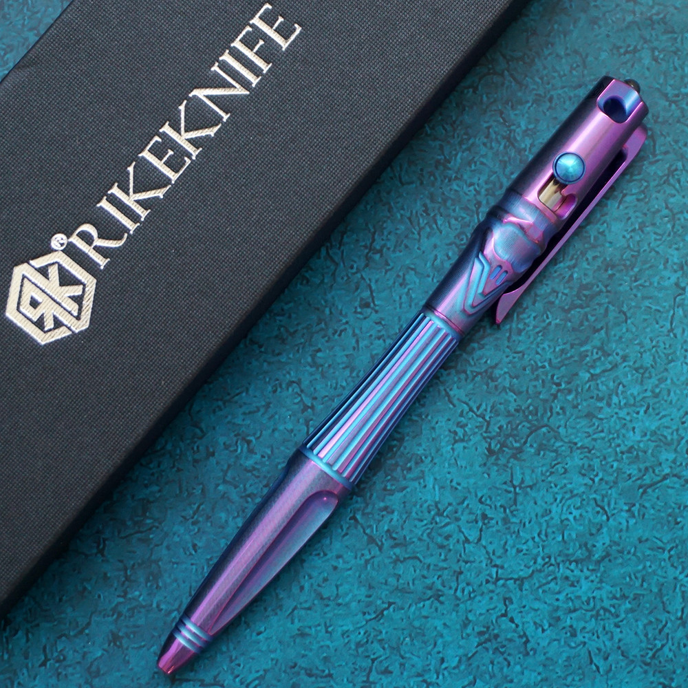 Rikeknife Titanium Tactical Pen Alien Pen 02 Multi-functional Pen