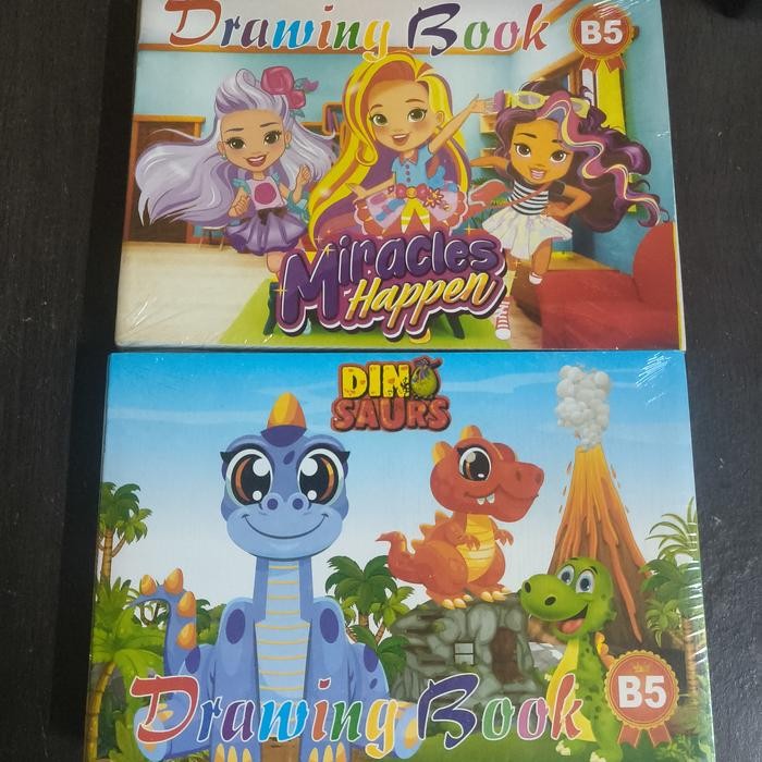 

New Buku gambar kecil ukuran A5 harga perpack isi 25 buku Paper Stationery