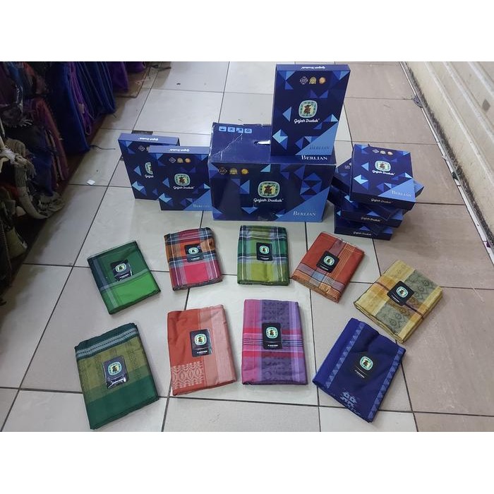 Sarung Gajah Duduk Berlian Katun Dewasa