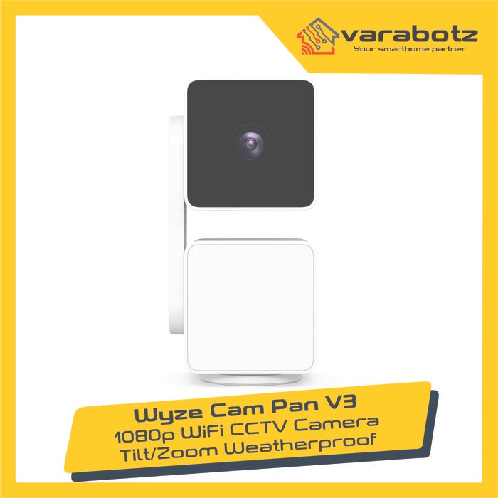 Pilihan- Wyze Cam Pan V3 1080P Indoor/Outdoor 360 Pan And 180 Tilt