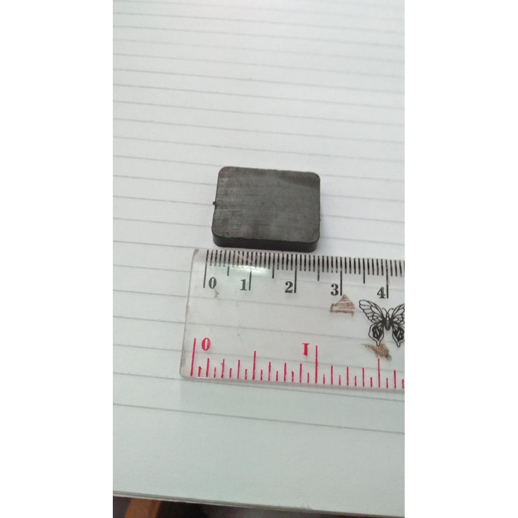 

New magnet kotak hitam ferrite 5mm x 20mm x 25mm