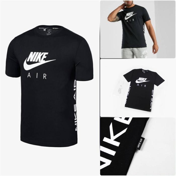 Pilihan- Kaos Nike Hybrid Hitam Pria Grade Original Tees Nike Sporty Running