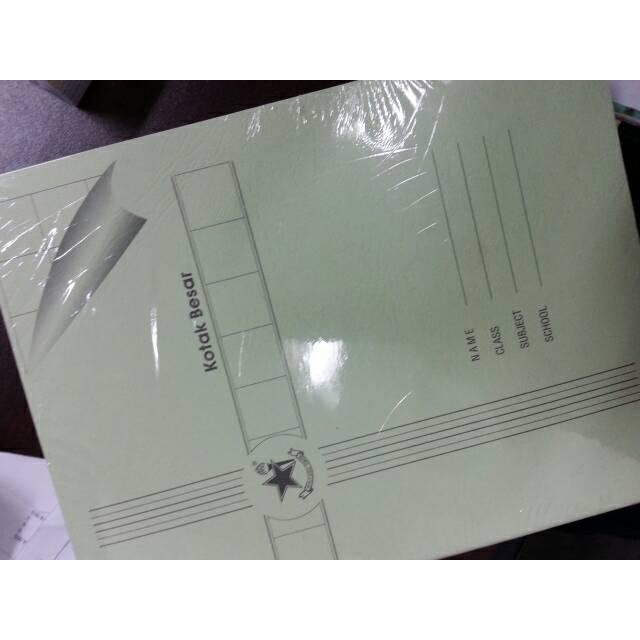 

New Buku tulis kotak kotak Besar Bintang obor