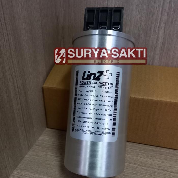 Terlaris Hydra Kapasitor 5 Kvar 400V 3 X 33,45 Uf Made In Germany 5Kvar