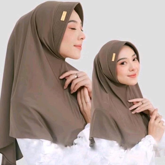 Pilihan- (Dapat 3Pcs) Bergo Hamidah Size (M)(Label Besi) By Viona Hijab Kerudung In Instan