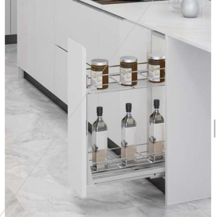 rak bumbu+botol stainless stell VITCO XC 27316 SM / SC 27316 SM