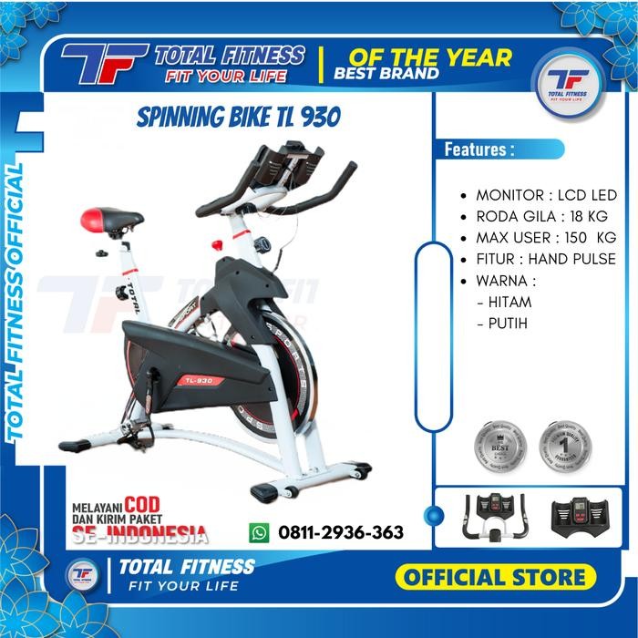 Ready Sepeda Statis Spinning Bike TL 930