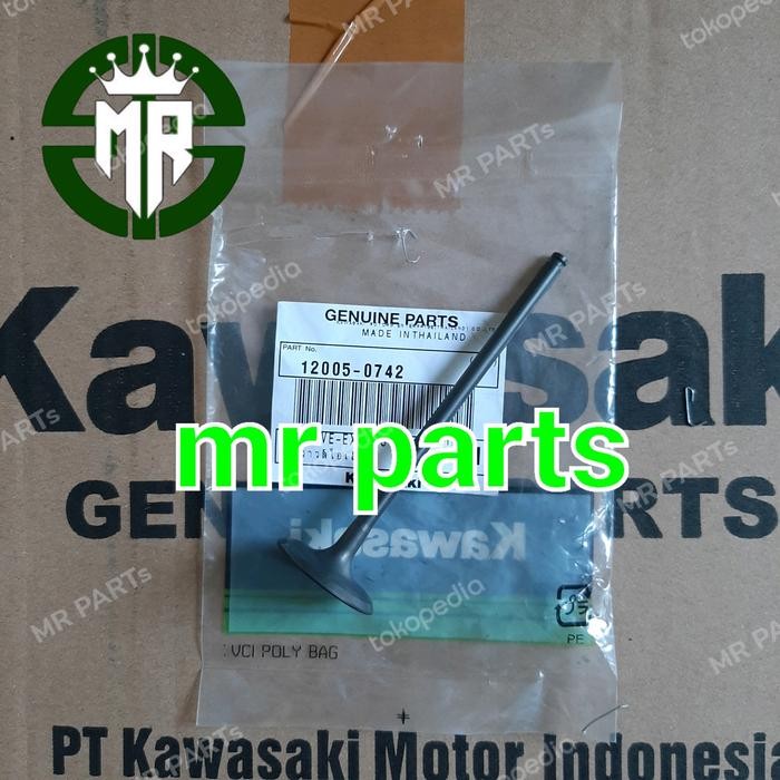 PAYUNG KLEP EX EXHAUST KAWASAKI ER6 ER6N ER6F ORIGINAL TERLARIS