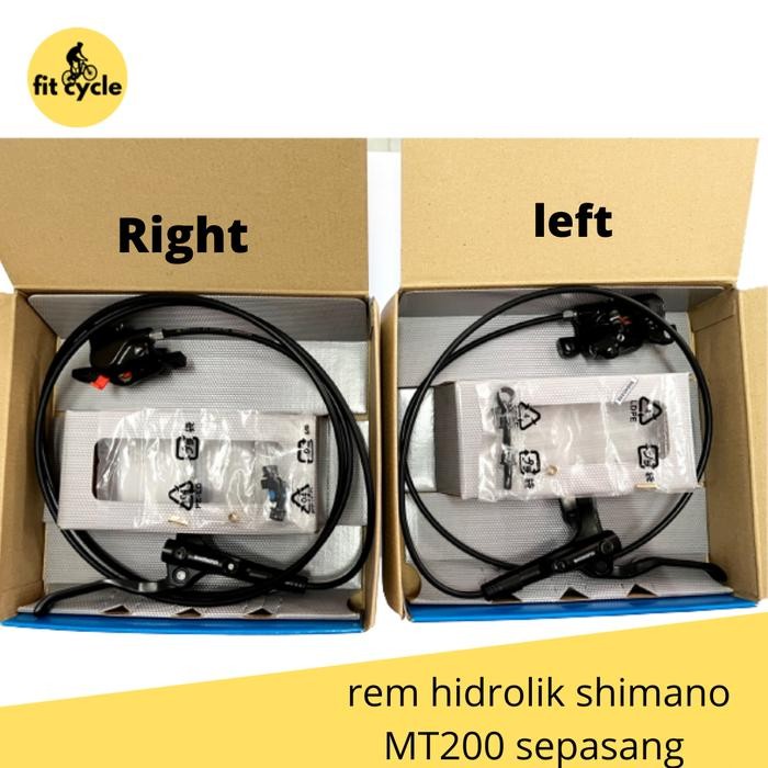 Ready Shimano Disc Brake BL-MT200 rem hidrolik sepeda