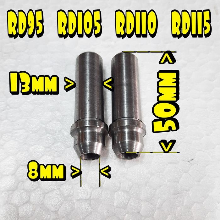RD 95 105 110 115 Valve Guide Bos Klep Kubota RD95 RD105 RD110 RD115