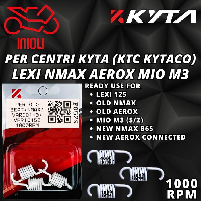 per centri kyta ktc kytaco 1000 1500 rpm lexi nmax aerox connected old new n-max mio m3 2dp b65 2ph