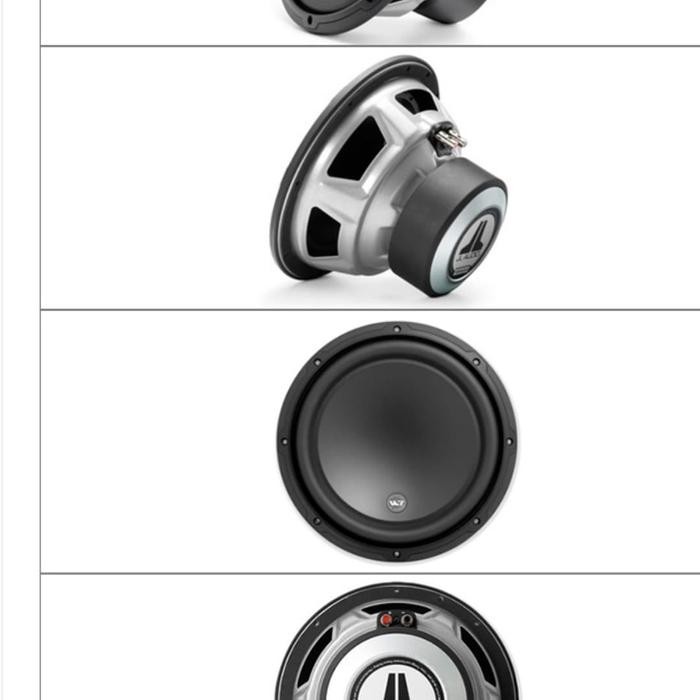 Ready subwoofer 10" JL audio W3V3 4 ohm usa technology