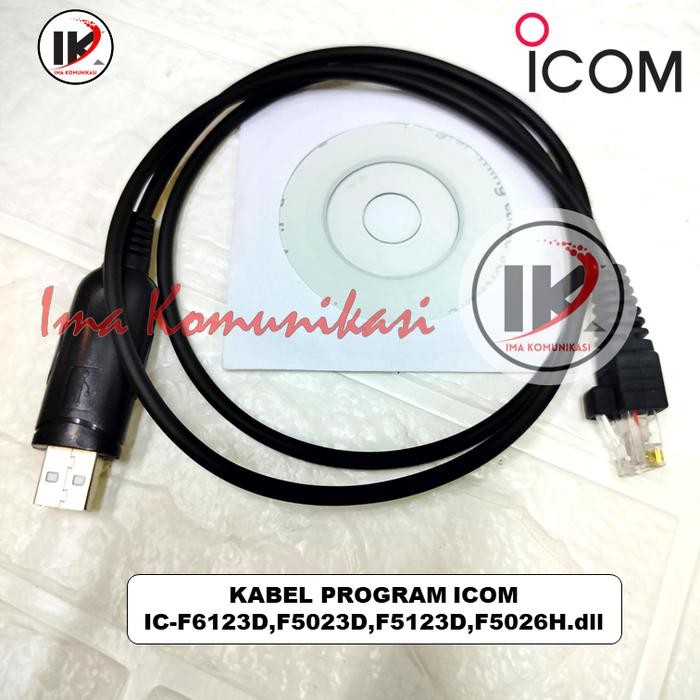Ready KABEL PROGRAM RIG ICOM IC-F6123D IC-5023D