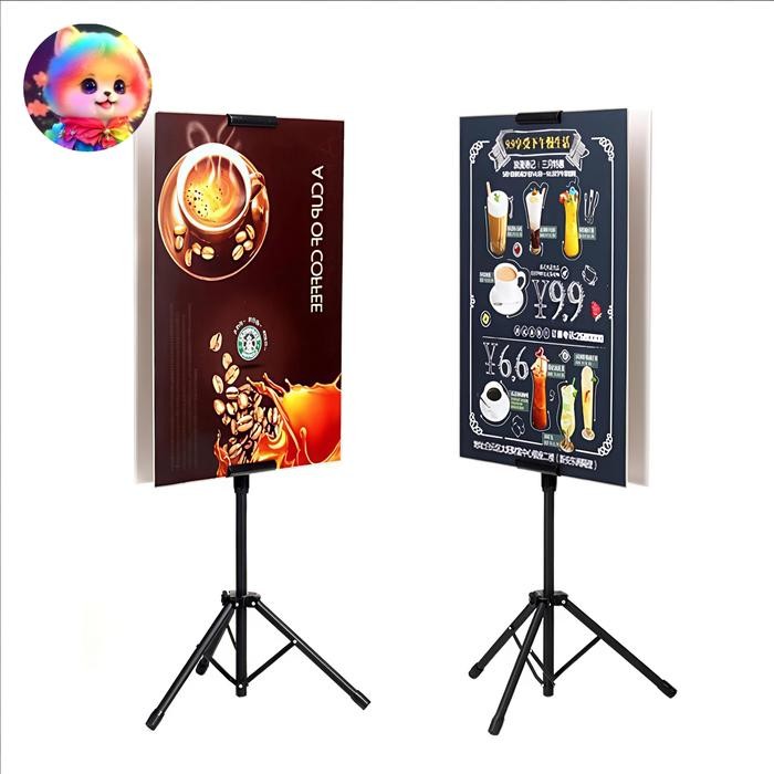 Tripod Banner Standing / Stand Green Screen Background Foto Studio