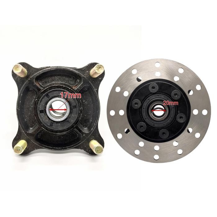 NAP - HUB RODA DEPAN CAKRAM + DISC ATV - GOKART - BUGGY 150-200