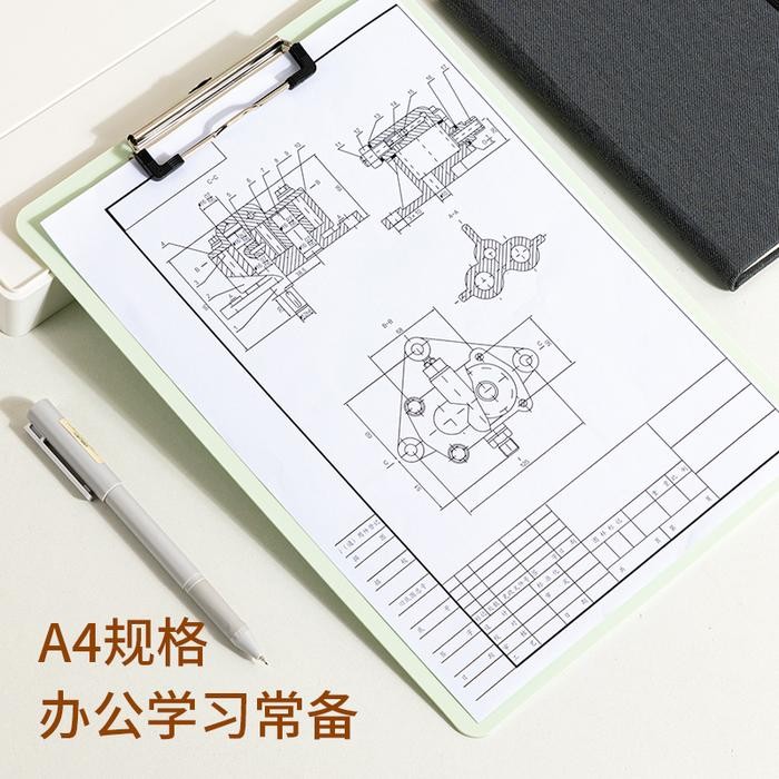 

Deli Papan Jalan Plastik / Clip Board 31 cm Warna Pastel PE103