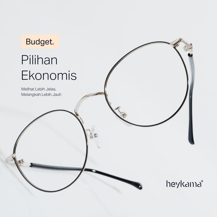 heykama - Frame Kacamata Misawa - Kacamata Laki-laki Perempuan ( Round )