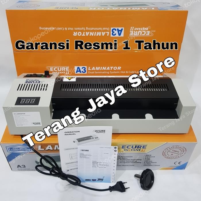 Mesin Laminating Secure Instant Ii Mesin Laminating A3 Laminator A3