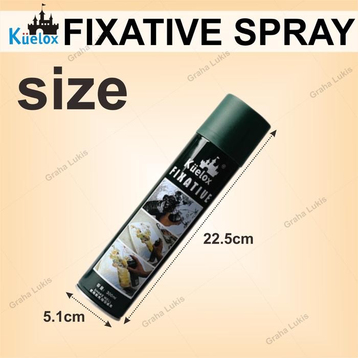 KUELOX FIXATIVE SPRAY 300ML