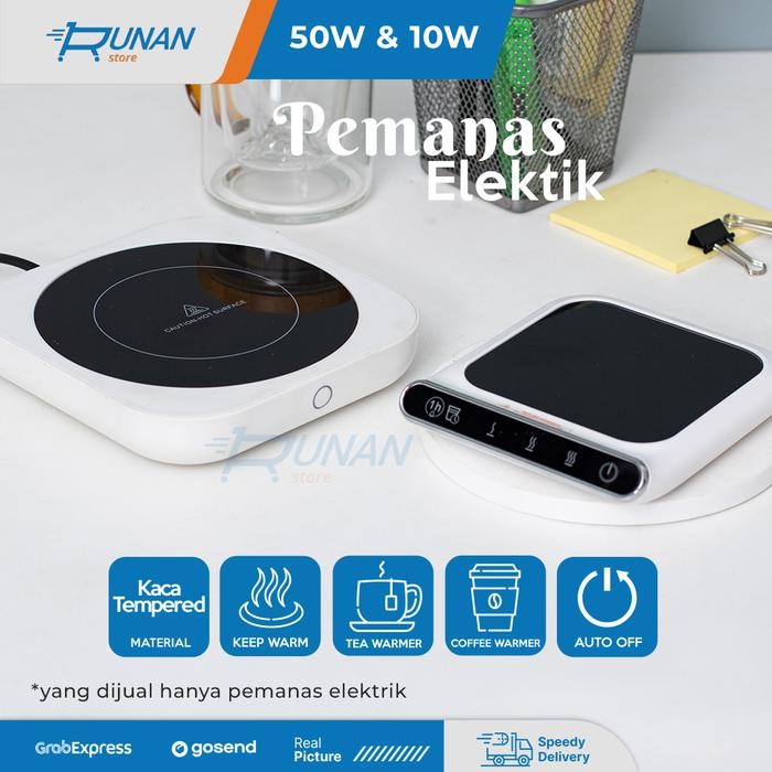 Pemanas Elektrik Cup Warmer Alat Penghangat numan Kopi teh Susu