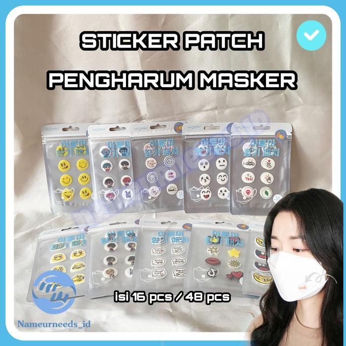 New Sticker Pewangi Masker Patch Masker Aroma Masker Aroma Therapy Masker