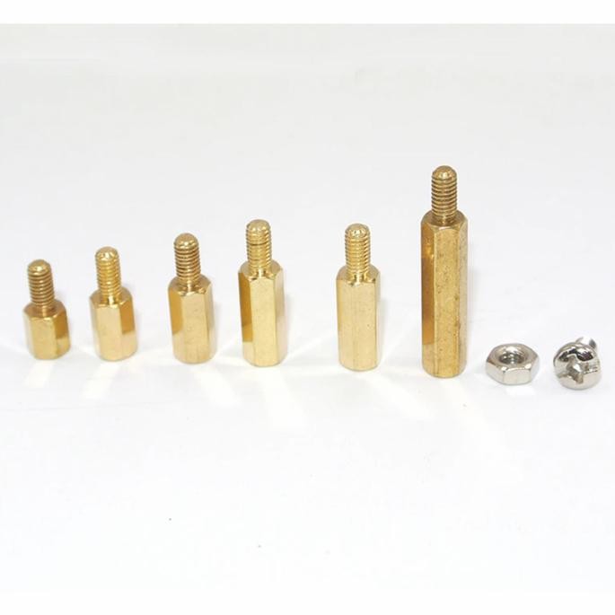 spacer set PCB kaki dudukan penyangga PCB stand off spaser kit baut