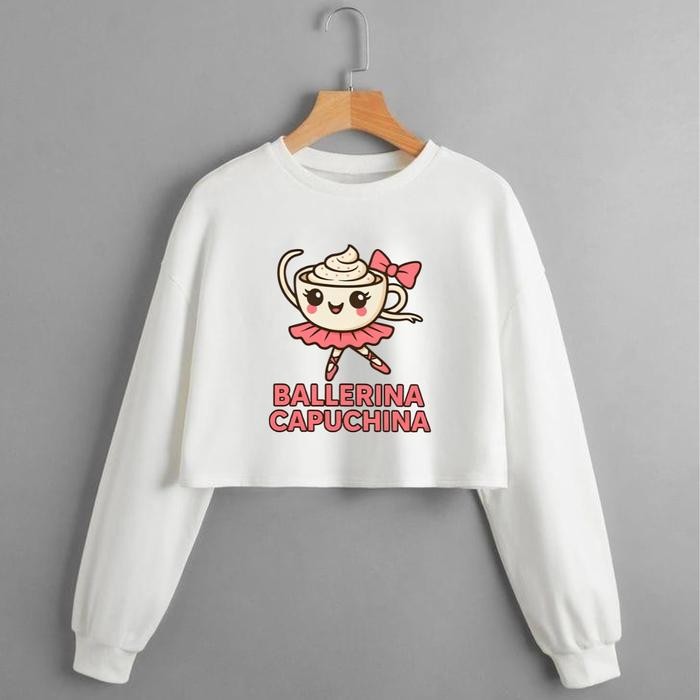 COD KAOS CROP TOP LENGAN PANJANG OVERSIZE /CROP TOP KOREA/CROP WANITA