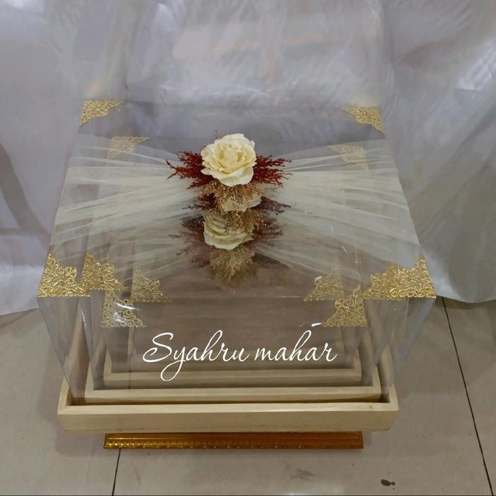 Kotak Hantaran Kayu Kotak Hantaran Mika Terlaris
