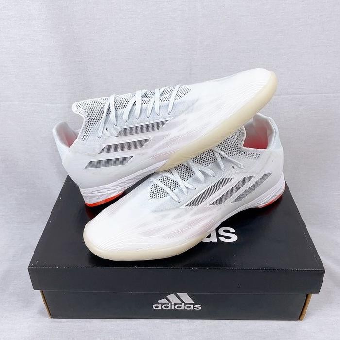 Sepatu Futsal Adidas X Speedflow .1 White Red IN