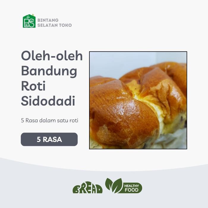 opvc- Oleh Oleh Bandung Roti Sidodadi 5 Rasa Dalam 1 Roti