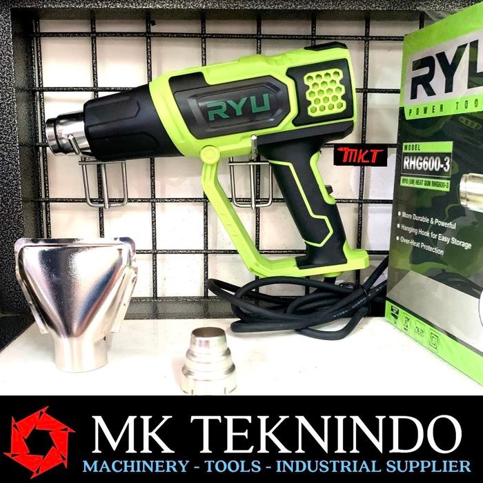 Ryu Rhg 600 - 3 Heat Gun Blower Pemanas Rhg 600-3 Hot Gun Rhg600